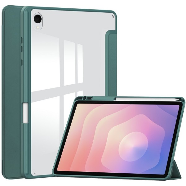 Фото - Чохол для планшета BeCover Soft Edge TPU з кріпленням for Samsung Galaxy Tab S11 (SM-X730/X736) 11" Dark Green (715577)